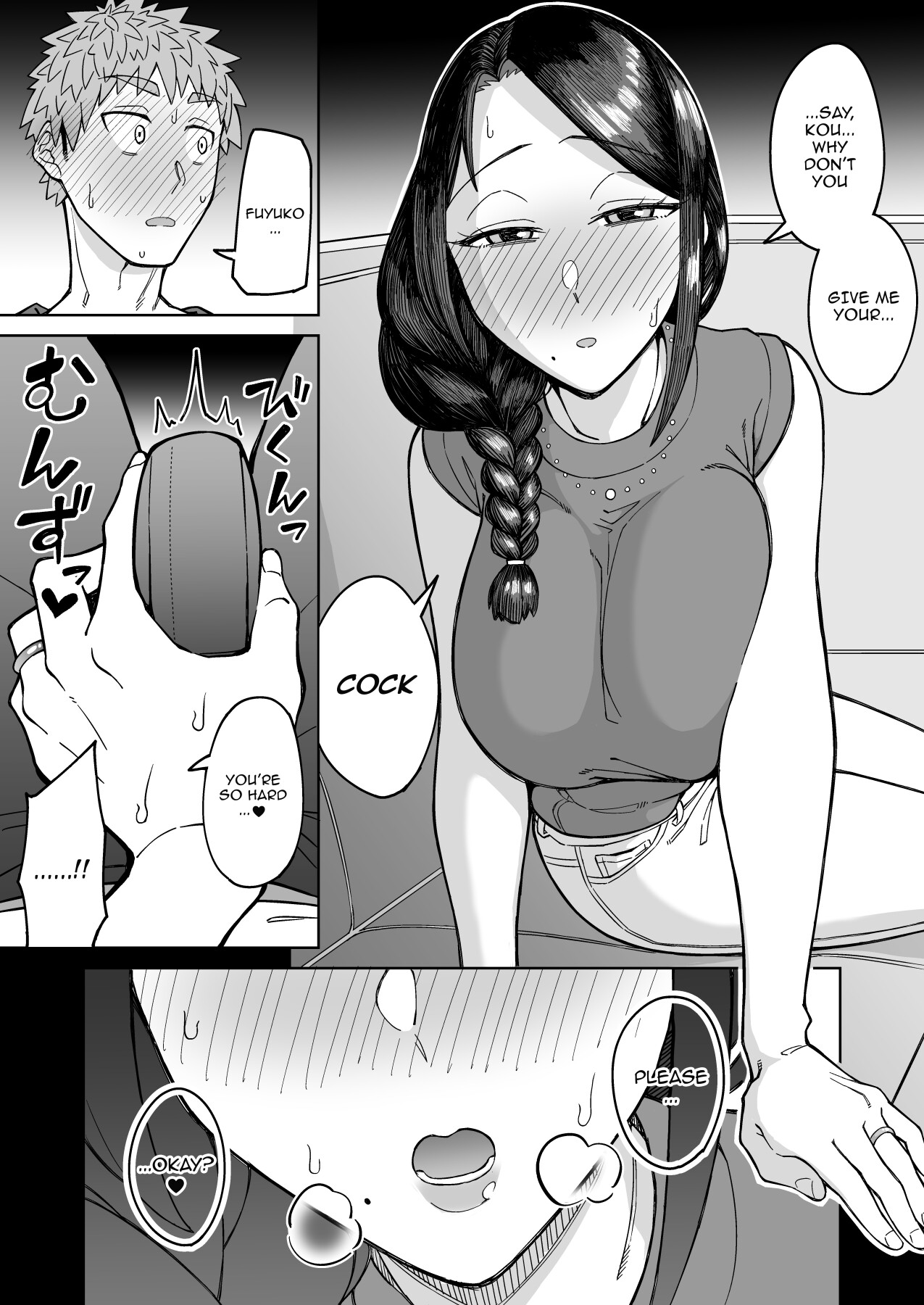 Hentai Manga Comic-My First Love Was My Friend's Mom-Read-16